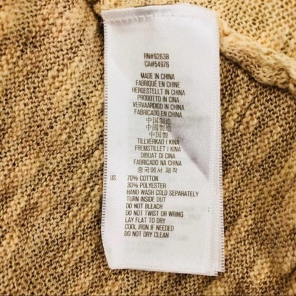 FOSSIL Oversized Short Sleeve Sweater - Picture 7 of 7